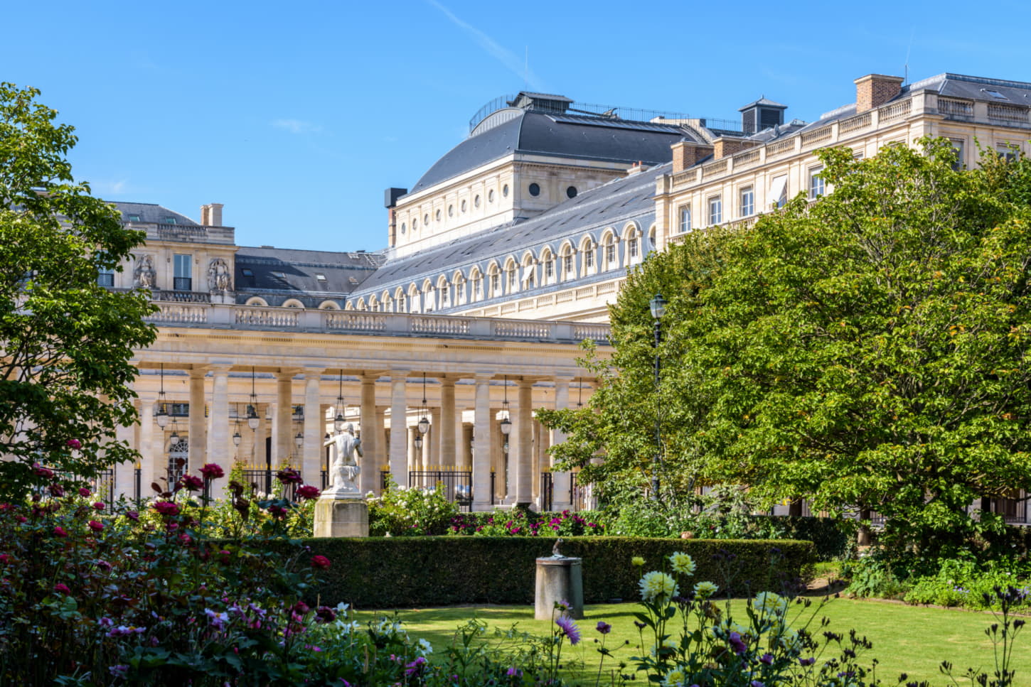 Palais-Royal garden in Paris
